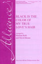 Black Is the Color of My True Love's Hair SSA choral sheet music cover